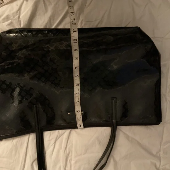 Kate SPADE PATENT LEATHER TOTE shoulder handbag - Picture 7 of 8